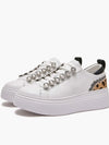 SNEAKERS DONNA - EMANUELLE VEE BIANCO-NERO - 462P-100-13-P003 2