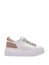 SNEAKERS DONNA - EMANUELLE VEE BIANCO-SABBIA - 462P-100-13-P003 1