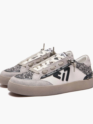 SNEAKERS DONNA - EMANUELLE VEE AVORIO - 462P-104-13-P011CB 2