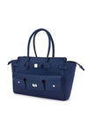 BORSA A MANO DONNA - SAVE MY BAG BLU - S62-CLARA-L-LY 2