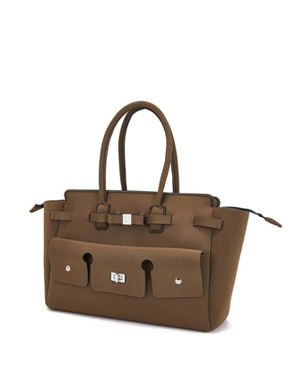BORSA A MANO DONNA - SAVE MY BAG FANGO - S62-CLARA-L-LY 2