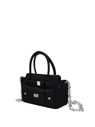 BORSA A MANO DONNA - SAVE MY BAG NERO - S62-CLARA-S-LY 2