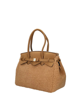 BORSA A SPALLA DONNA - SAVE MY BAG CAMEL - S62-MISS-L-FUL 2