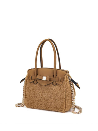 BORSA A SPALLA DONNA - SAVE MY BAG CAMEL - S62-MISS-M-FUL 2