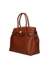 BORSA A SPALLA DONNA - SAVE MY BAG CUOIO - S62-MISS-XL-PUB 2