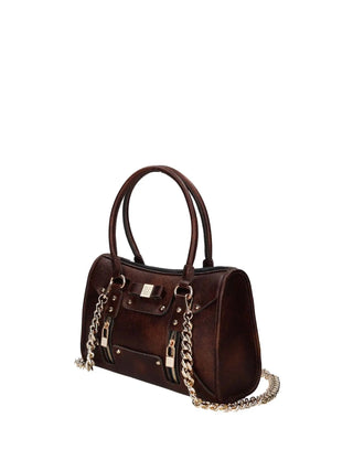 BORSA A SPALLA DONNA - SAVE MY BAG MARRONE - S62-SELENA-M-EMU 2