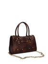 BORSA A SPALLA DONNA - SAVE MY BAG MARRONE - S62-SELENA-M-EMU 3