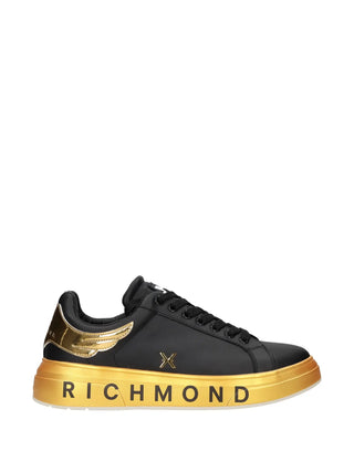 SNEAKERS UOMO - JOHN RICHMOND NERO-ORO - 32403