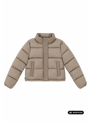 GIUBBOTTO DONNA - YES ZEE BEIGE - J013 M500