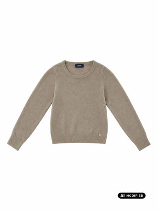 MAGLIA DONNA - YES ZEE BEIGE - M058 BN00