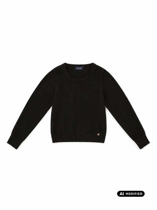 MAGLIA DONNA - YES ZEE NERO - M058 BN00