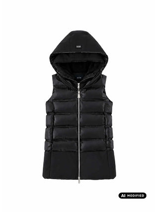 GILET DONNA - YES ZEE NERO - O103 Q300