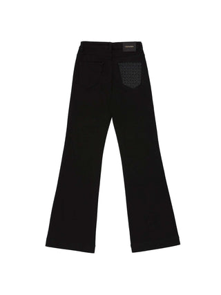 JEANS DONNA - YES ZEE NERO - P309 XE01 2