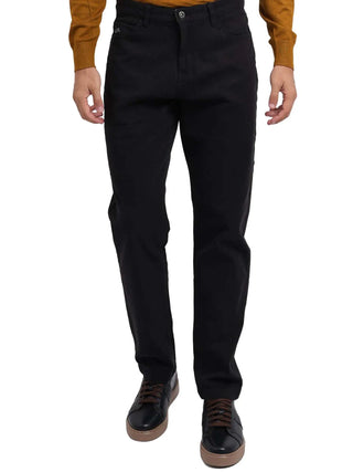 PANTALONE UOMO - YES ZEE NERO - P601 PP00