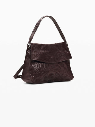BORSA A SPALLA DONNA - DESIGUAL BORDEAUX - 26WAKP28 2