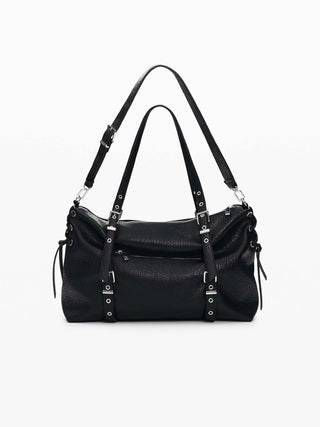 BORSA A SPALLA DONNA - DESIGUAL NERO - 26WAXP06 3
