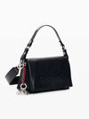BORSA A SPALLA DONNA - DESIGUAL NERO - 26WAXP08 2