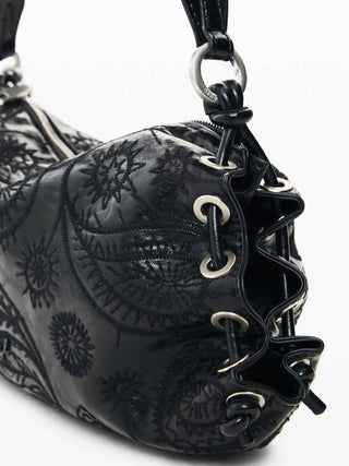 BORSA A SPALLA DONNA - DESIGUAL NERO - 26WAXP09 4