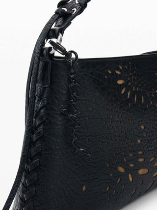 BORSA A SPALLA DONNA - DESIGUAL NERO - 26WAXP34 4