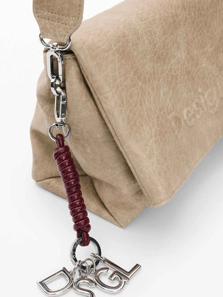 BORSA A SPALLA DONNA - DESIGUAL BEIGE - 26WAXP51 4
