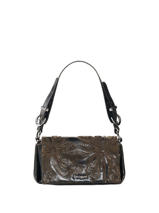 BORSA A SPALLA DONNA - DESIGUAL MARRONE - 26WAXP61