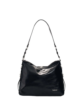 BORSA A SPALLA DONNA - DESIGUAL NERO - 26WAXP66