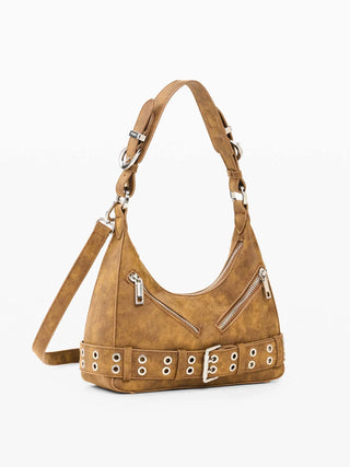 BORSA A SPALLA DONNA - DESIGUAL MARRONE - 26WAXP68 2