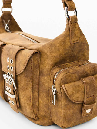 BORSA A MANO DONNA - DESIGUAL MARRONE - 26WAXP92 4