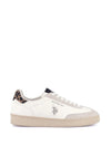 SNEAKERS DONNA - US POLO ASSN. BIANCO-BEIGE - ALPHA002W/GYH1 1
