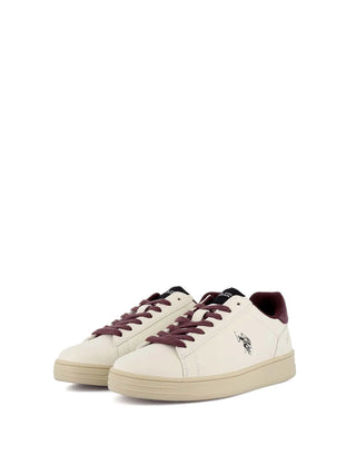 SNEAKERS DONNA - US POLO ASSN. BEIGE-BIANCO - ALPHA003W/GYT1 2