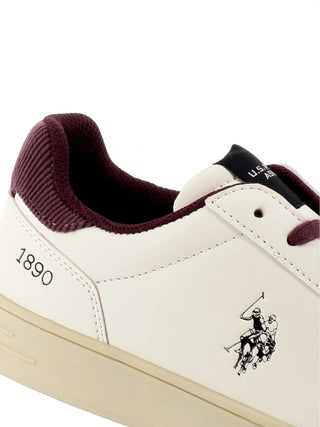 SNEAKERS DONNA - US POLO ASSN. BEIGE-BIANCO - ALPHA003W/GYT1 4