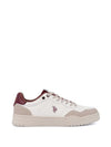 SNEAKERS UOMO - US POLO ASSN. BIANCO-ROSSO - ELIA001M/GLS2 1