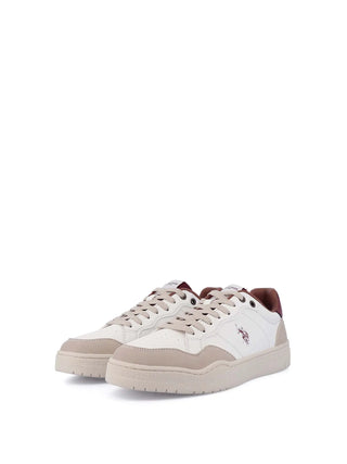 SNEAKERS UOMO - US POLO ASSN. BIANCO-ROSSO - ELIA001M/GLS2 2