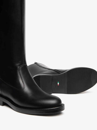 STIVALE DONNA - NERO GIARDINI NERO - I617985D 4