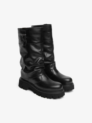STIVALE DONNA - NERO GIARDINI NERO - I618067D 2