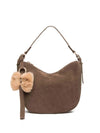 BORSA A SPALLA DONNA - NERO GIARDINI BEIGE - I644343D 1