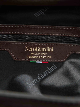 BORSA A SPALLA DONNA - NERO GIARDINI MARRONE - I644365D 4