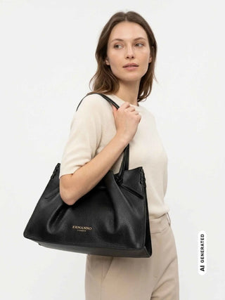 TOTE DONNA - ERMANNO SCERVINO NERO - 12402196 4