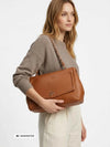 BORSA A SPALLA DONNA - ERMANNO SCERVINO TAN - 12402223 4