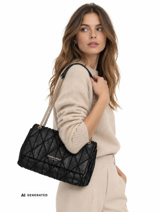 TRACOLLA DONNA - ERMANNO SCERVINO NERO - 12402280 4