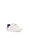 SNEAKERS BAMBINA - GEOX BIANCO-BLU - B365MA 0BCKC 2