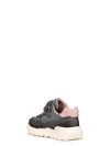 SNEAKERS BAMBINA - GEOX GRIGIO-ROSA - B566NB 0AJAS 3