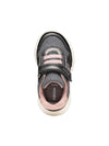 SNEAKERS BAMBINA - GEOX GRIGIO-ROSA - B566NB 0AJAS 5