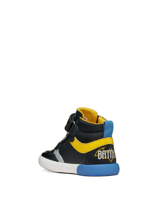 SNEAKERS BAMBINO - GEOX NERO-GIALLO - B661NA 05402 3