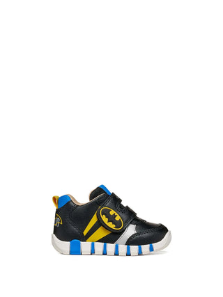 SNEAKERS BAMBINO - GEOX NERO-GIALLO - B6655B 000BC