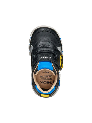 SNEAKERS BAMBINO - GEOX NERO-GIALLO - B6655B 000BC 5