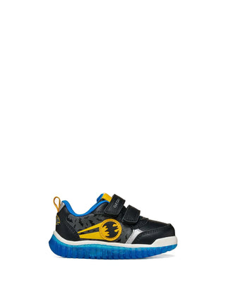 SNEAKERS BAMBINO - GEOX NERO-GIALLO - B665ZA 000BC