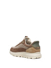 SNEAKERS DONNA - GEOX BEIGE-MARRONE - SPHERICA - D567MB 00022 3