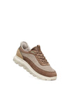 SNEAKERS DONNA - GEOX BEIGE-MARRONE - SPHERICA - D567MB 00022 4