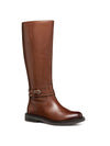 STIVALE DONNA - GEOX MARRONE - D56WYA 00043 2